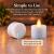 Inductive Rechargeable LED Tealight Candles (12PCS Set) - Flameless Electronic Candle Lights with 8-keys Timer Remote Controller
