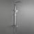 Brushed Nickel Wall Mount Shower Faucet Set (SUS304 Stainless Steel, Square Shower-head, Bathroom Rainfall Shower System, Shower Trim Kit) Brushed Nickel Wall Mount Shower Faucet Set (SUS304 Stainless Steel, Square Shower-head, Bathroom Rainfall Shower System, Shower Trim Kit)