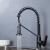 H66cm Kitchen Faucet with Pull Down Sprayer, Two Water Outlet Modes, Spring Single Handle Faucet for Kitchen Sink, 360-degree Rotation, SUS304 Food Grade Stainless Steel, Brushed Nickel H66cm Kitchen Faucet with Pull Down Sprayer, Two Water Outlet Modes, Spring Single Handle Faucet for Kitchen Sink, 360-degree Rotation, SUS304 Food Grade Stainless Steel, Brushed Nickel