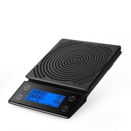 Digital Coffee Scale with Timer for Pour Over and Drip Coffee with 0.1 oz /1 g Increment to 3000g limited
