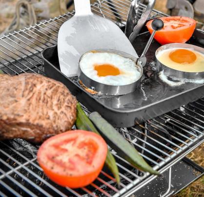 Griddle Accessories Kit, 14Pcs Griddle Grill Accessories Set BBQ Tools Set for Blackstone and Camp Chef, Spatula, Scraper, Griddle Cleaning Kit with Carry Bag for BBQ Teppanyaki and Camping