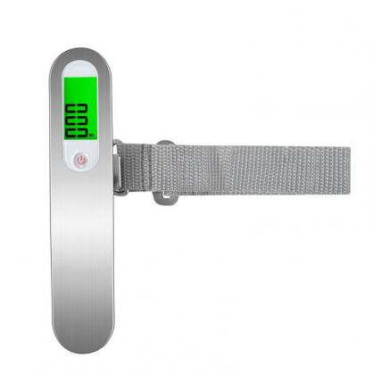 Digital Luggage Weight Scale with LCD Display- CR2032 Button Battery Operated Weight Scale with 4 Units(kg, lb, oz, g) - Battery Is Included