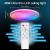 48W Smart LED Ceiling Lights 14.7 Inch, 3500LM Ceiling Lights with Remote, RGB+CCT 2700-6500K, Ultra-Thin Round Flush Mount Ceiling Light for Bedroom & Living Room