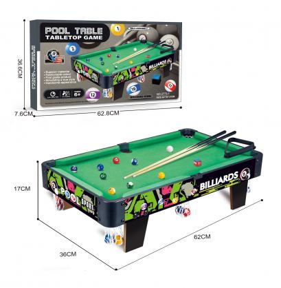 62cm*36cm*17cm Mini Pool Table - Small Tabletop Pool Table for Adults and Kids - Fun Portable Mini Billiards Game (2 modes for options)