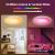 30W 12in RGB WiFi+Ble+2.4G Smart Flush Mount Ceiling Light Fixture, 2200lm, 2700K-6500K Dimmable, RGB Color Changing, Compatible with Alexa Google, for Bedroom Living Room Hallway Nursery (RGB)