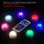 Submersible Led Lights with Remote (10PCS SET, Premium CR2045 Batteries, Super Long Lasting), Small Underwater Tea Lights Candles Waterproof RGB Multi-color Mini Flameless Accent Lights Battery Operated Vase Pool Pond Lantern Decoration Lighting (10pcs)