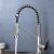 H66cm Kitchen Faucet with Pull Down Sprayer, Two Water Outlet Modes, Spring Single Handle Faucet for Kitchen Sink, 360-degree Rotation, SUS304 Food Grade Stainless Steel, Brushed Nickel H66cm Kitchen Faucet with Pull Down Sprayer, Two Water Outlet Modes, Spring Single Handle Faucet for Kitchen Sink, 360-degree Rotation, SUS304 Food Grade Stainless Steel, Brushed Nickel
