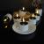 Solar Powered Rechargeable Tea Lights (6PCS SET) , Outdoor Candle Flameless Flicker IP65 Waterproof Rechargeable LED Candles with Dusk to Dawn Sensor for Lantern Garden Camping Party Home Decorations