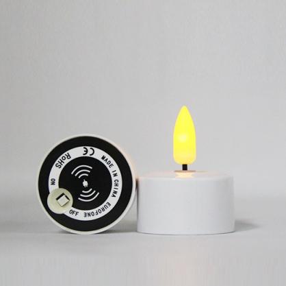 Inductive Rechargeable LED Tea Lights with Remote Control Function (12PCS Set), 50+ Hours Long Lasting, Flameless Rechargeable Candle Lights, Flickering Like a Real Candles