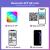 Hexagon Panel Light Set -RGB Hexagon LED Wall Lights with Smart APP Wifi & Bluetooth Remote Control & Music Sync for Halloween Decor, Gaming Decor (3/6/8/10/15/20 PCS Pack optional)