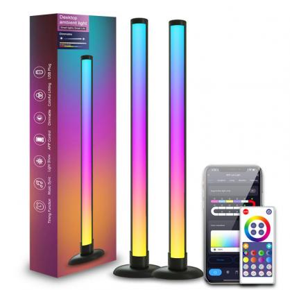 RGBIC LED Light Bars, 15 Inches TV Backlight with Double Light Beads, Smart Light Bars with Multiple Placement Options Suitable for 45-70 inch TVs (Optional