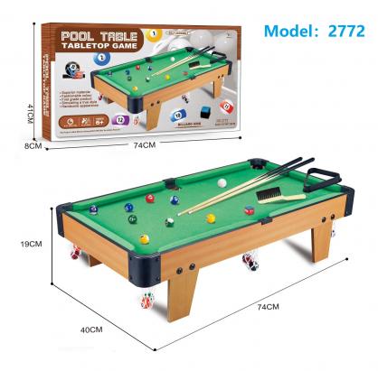 74cm*40cm*19cm Mini Pool Table - Small Tabletop Pool Table for Adults and Kids - Fun Portable Mini Billiards Game