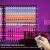 IP68 Waterproof Outdoor LED Curtain Light with 24-Key Remote Controller & Smart APP Control, RGBIC 16 Million Optional Colors, Timer Function, Adjustable Brightness, Music Sync,DIY Scenes,USB Plug Connection For Power On/Off, Color Changing