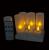 Remote Control Rechargeable LED Candle Tea Lights (Set of 6) - Flameless LED Candles - Vivid Flickering like real candles,Battery Operated/Powered Candles,No Wax No Mess, No Fire Risk