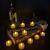 Φ3.6cm * H3.5cm LED Tea Light Candles (25PCS Pack) - Operated By CR2032 Button Battery (Battery is Included) - Lighting up to 70 hours