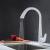 H43.5cm Kitchen Sink Faucets with Pull Down Sprayer (SUS304 Stainless Steel,3 Water Outlet Modes), Single Handle High Arc Pull Down Kitchen Faucet H43.5cm Kitchen Sink Faucets with Pull Down Sprayer (SUS304 Stainless Steel,3 Water Outlet Modes), Single Handle High Arc Pull Down Kitchen Faucet