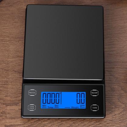 Digital Coffee Scale with Timer for Pour Over and Drip Coffee with 0.1 oz /1 g Increment to 3000g limited