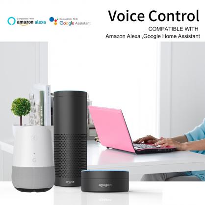 5W LED Smart Downlight, Voice Control, Music Sync, Group Control by Bluetooth-Mesh Technology, RGB+CCT ( selectable RGB & Correlated Color Temperature from 2700K to 6500K can reach up to 16 million multi-colors