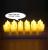 LED Rechargeable Candles Set with remote control function (12PCS Set), 12+ Hours Lasting, Flickering like a real candles, flameless led tea lights