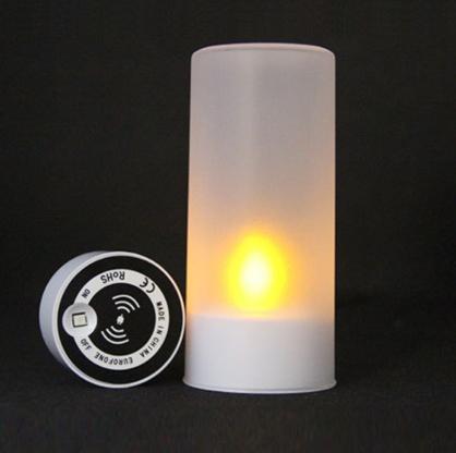Inductive Rechargeable LED Tea Lights with Remote Control Function (12PCS Set), 50+ Hours Long Lasting, Flameless Rechargeable Candle Lights, Flickering Like a Real Candles