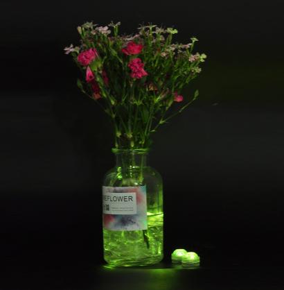 Submersible Led Lights with Remote (10PCS SET, Premium CR2045 Batteries, Super Long Lasting), Small Underwater Tea Lights Candles Waterproof RGB Multi-color Mini Flameless Accent Lights Battery Operated Vase Pool Pond Lantern Decoration Lighting (10pcs)