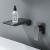 SUS304 Stainless Steel Wall Mounted Bathtub/Washbasin Faucet with waterfall effect wide water outlet, Single Handle for Hot and Cold Water Adjustment SUS304 Stainless Steel Wall Mounted Bathtub/Washbasin Faucet with waterfall effect wide water outlet, Single Handle for Hot and Cold Water Adjustment