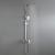 Brushed Nickel Wall Mount Shower Faucet Set (SUS304 Stainless Steel, Square Shower-head, Bathroom Rainfall Shower System, Shower Trim Kit) Brushed Nickel Wall Mount Shower Faucet Set (SUS304 Stainless Steel, Square Shower-head, Bathroom Rainfall Shower System, Shower Trim Kit)