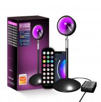 LED Ambient Sunset Projector Lamp (WIFI+Bluetooth+24key Remote Controller), 16 Colors Sunset Projection Lamp with Remote Control, Multiple Colors Projector Light for Photography, Selfie, Home and Bedroom Decor