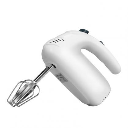 Handmixer Electric Handheld - 7 Adjustable Speed Portable Kitchen Mixer Electric with 4 Stainless Steel Accessories Whisk, Food Beater for Whipping Mixing Cookies Cakes Eggs Dough