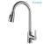 H42cm Kitchen Sink Faucets with Pull Down Sprayer (SUS304 Stainless Steel,3 Water Outlet Modes), Single Handle High Arc Pull Down Kitchen Faucet H42cm Kitchen Sink Faucets with Pull Down Sprayer (SUS304 Stainless Steel,3 Water Outlet Modes), Single Handle High Arc Pull Down Kitchen Faucet