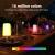 5W LED Smart Bluetooth Dimming Mood Light, RGB Color Change, 3600mA Rechargeable Battery Touch Music Atmosphere Light, Mother and Baby Night Light Desk Light