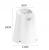 Automatic Pet Water Fountain,Pet Fountain for Cats and Small Dogs, 1000ml(33.8OZ) Water Capacity,Whisper & Quiet Water Flow, Great for Shy or Timid Pets,Fresh Filtered Water