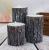 Φ7.5cm LED Flameless Candles (3PCS SET) - Battery Operated Electric LED Pillar Candles with Remote Control Cycling 24 Hours Timer - Pine Effect, Real Wax, 3D Wick, Realistic Flickering, Vivid Christmas/Festival/Party Decorative Candle Sets