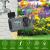 Outdoor garden faucet timer, programmable water spray timer, with rainwater delay/manual/automatic drip irrigation and courtyard lawn watering system, 1 outlet