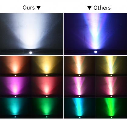 5W GU10 Smart LED Bulb (1PC Pack), multi-functional with RGB Color Changing, dimmable, Syncs with Music, Bluetooth or APP WIFI remote control or support Alexa, Google voice control