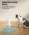 Automatic Pet Water Fountain,Pet Fountain for Cats and Small Dogs, 1000ml(33.8OZ) Water Capacity,Whisper & Quiet Water Flow, Great for Shy or Timid Pets,Fresh Filtered Water
