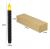 Φ2.2cm * H25cm Battery Operated LED Taper Candles Lights (6PCS Pack), Operated by 3 x AA Batteries (Not Included), Lighting up to 150 hours, Flameless Candlesticks with Flickering Flame