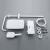 Wall Mount Shower Faucet Set (SUS304 Stainless Steel, Square Shower-head, Bathroom Rainfall Shower System, Shower Trim Kit) Wall Mount Shower Faucet Set (SUS304 Stainless Steel, Square Shower-head, Bathroom Rainfall Shower System, Shower Trim Kit)