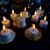 Remote Control Rechargeable LED Candle Lights (Set of 12), 30+ Lasting Hours, Flameless LED Tea Lights - Flickering Amber,Battery Operated/Powered Candles,No Wax No Mess, No Fire Risk, Windproof, Portable