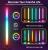 RGBIC LED Light Bars, 15 Inches TV Backlight with Double Light Beads, Smart Light Bars with Multiple Placement Options Suitable for 45-70 inch TVs (Optional