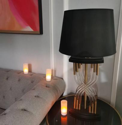 Rechargeable LED Candle TeaLight (6PCS SET) - Flameless LED Candle Lights - Flickering Amber,Battery Operated/Powered Candles,No Wax No Mess, No Fire Risk, Windproof, Portable