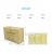 Φ8.0cm LED Pillar Candles with Copper wire lamp and Remote Controller (3PCS SET) -Operated by 2 * AA Batteries (Not Included) Electric Flameless Candles - Real Wax, 3D Wick, Realistic Flickering