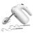 Handmixer Electric Handheld - 7 Adjustable Speed Portable Kitchen Mixer Electric with 4 Stainless Steel Accessories Whisk, Food Beater for Whipping Mixing Cookies Cakes Eggs Dough