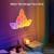 LED Triangle Light Panels (3/6/10 PACK Optional), RGB Wall Light 24-Key Remote Controlleror Wifi App or Bluetooth Remote Control, Multicolor Effects Music Sync DIY Smart Panel Modular Gaming Light for Music for Room Bar Decor Gaming Setup