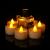 Φ3.6cm * H3.5cm LED Tea Light Candles (25PCS Pack) - Operated By CR2032 Button Battery (Battery is Included) - Lighting up to 70 hours