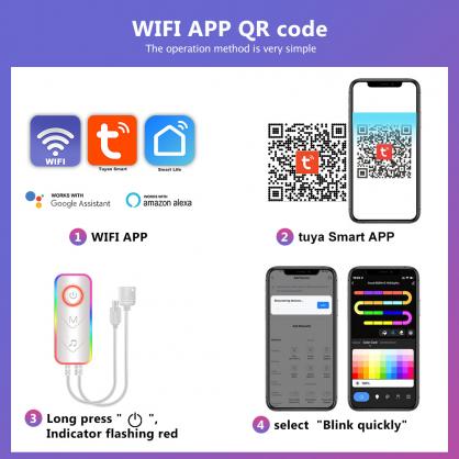 Hexagon Panel Light Set -RGB Hexagon LED Wall Lights with Smart APP Wifi & Bluetooth Remote Control & Music Sync for Halloween Decor, Gaming Decor (3/6/8/10/15/20 PCS Pack optional)