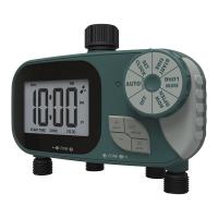 4 outlets Watering hose timer, sprinkler timer, garden faucet irrigation timer controller, programmable automatic watering system/manual/rain delayed watering timer, IP54 waterproof