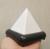 LED Pyramid Mood Light - Battery Operated/Powered (Not Included In Package) - 9 Lighting Models of Glow Morphing/Color Changing or Solid Colors