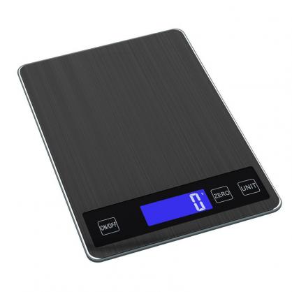 Digital Kitchen Scale - High Accuracy Precision Food Scale with 9 Units(g/oz/ml/lb/lb:oz/gn/ozt/DWT/ct) - Meat Scale with Back-Lit LCD Display