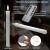 LED Flameless Taper Candles with USB Cable (6PCS Pack), 50+ Hours Lasting, Flameless Candlesticks for Festivals & Home Decoration, Rechargeable Batteries or AAA Batteries Operated Version For Your Options